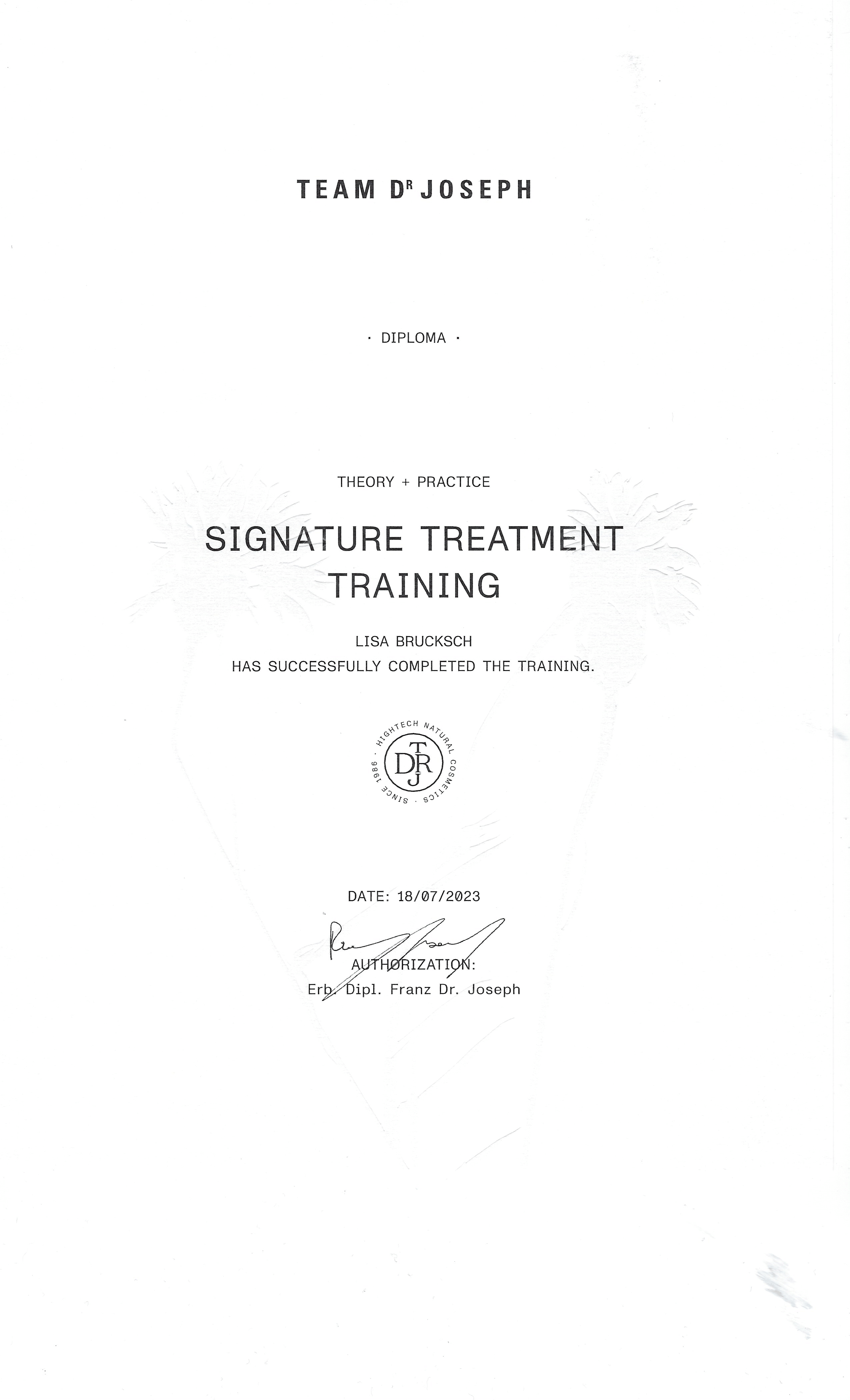 treatment traing lisa